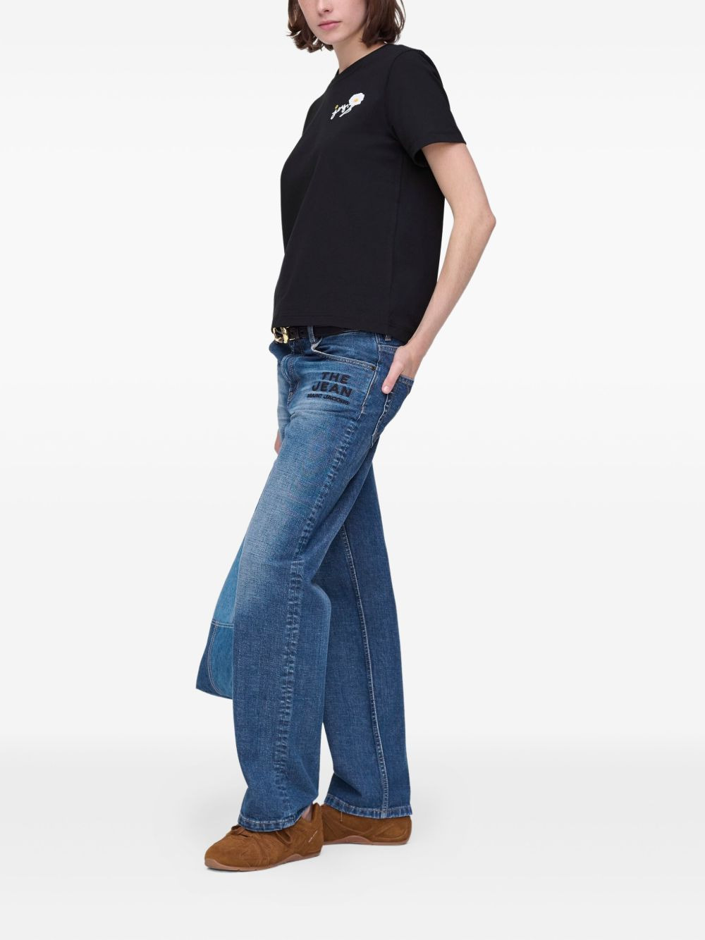 daisy cotton T-shirt - 3