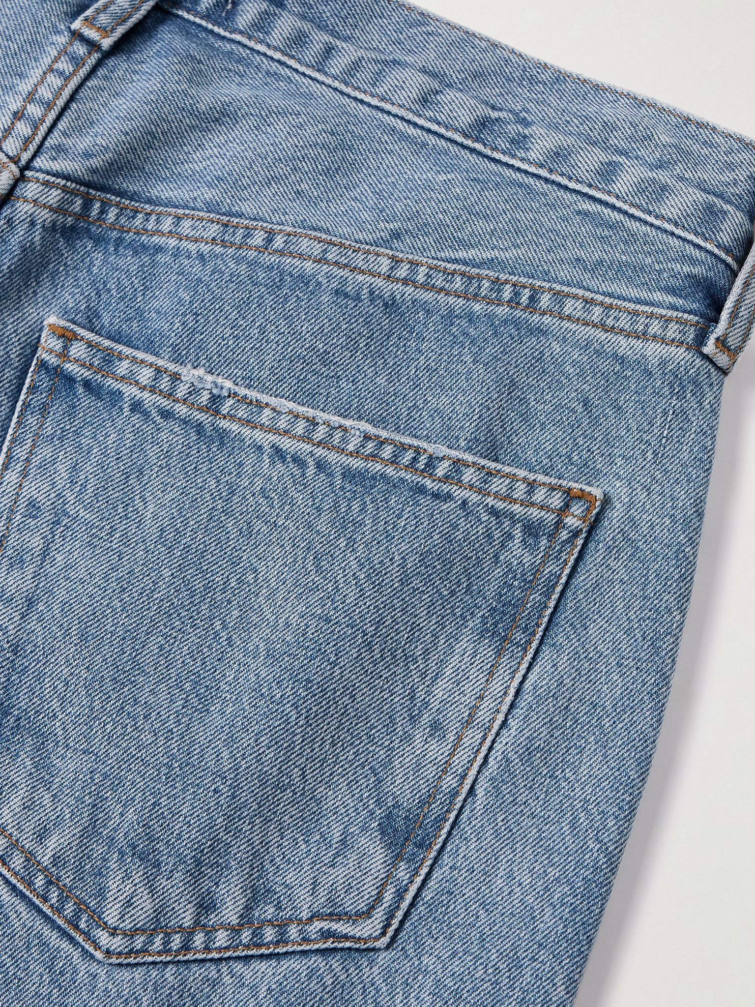 Low Curve mid-rise straight-leg jeans Mid denim - 6