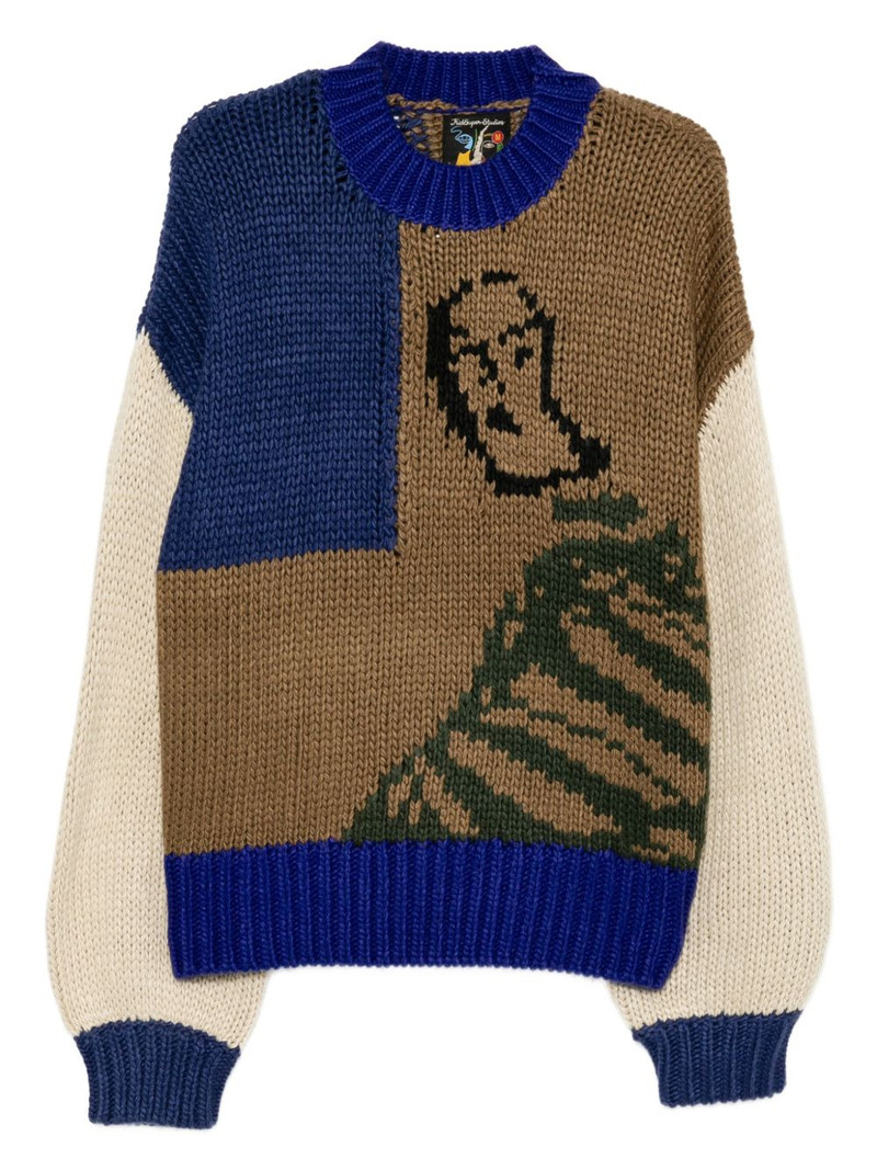 Girl In Stripes jumper 1