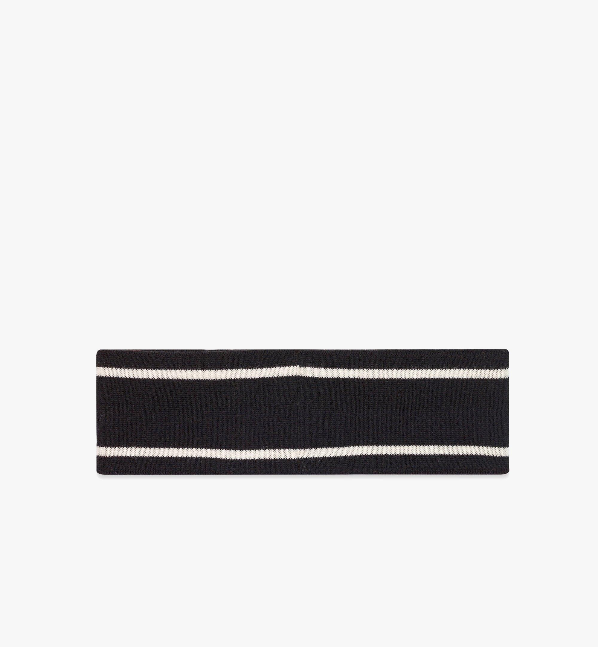 Intarsia Logo Wool Headband - 2