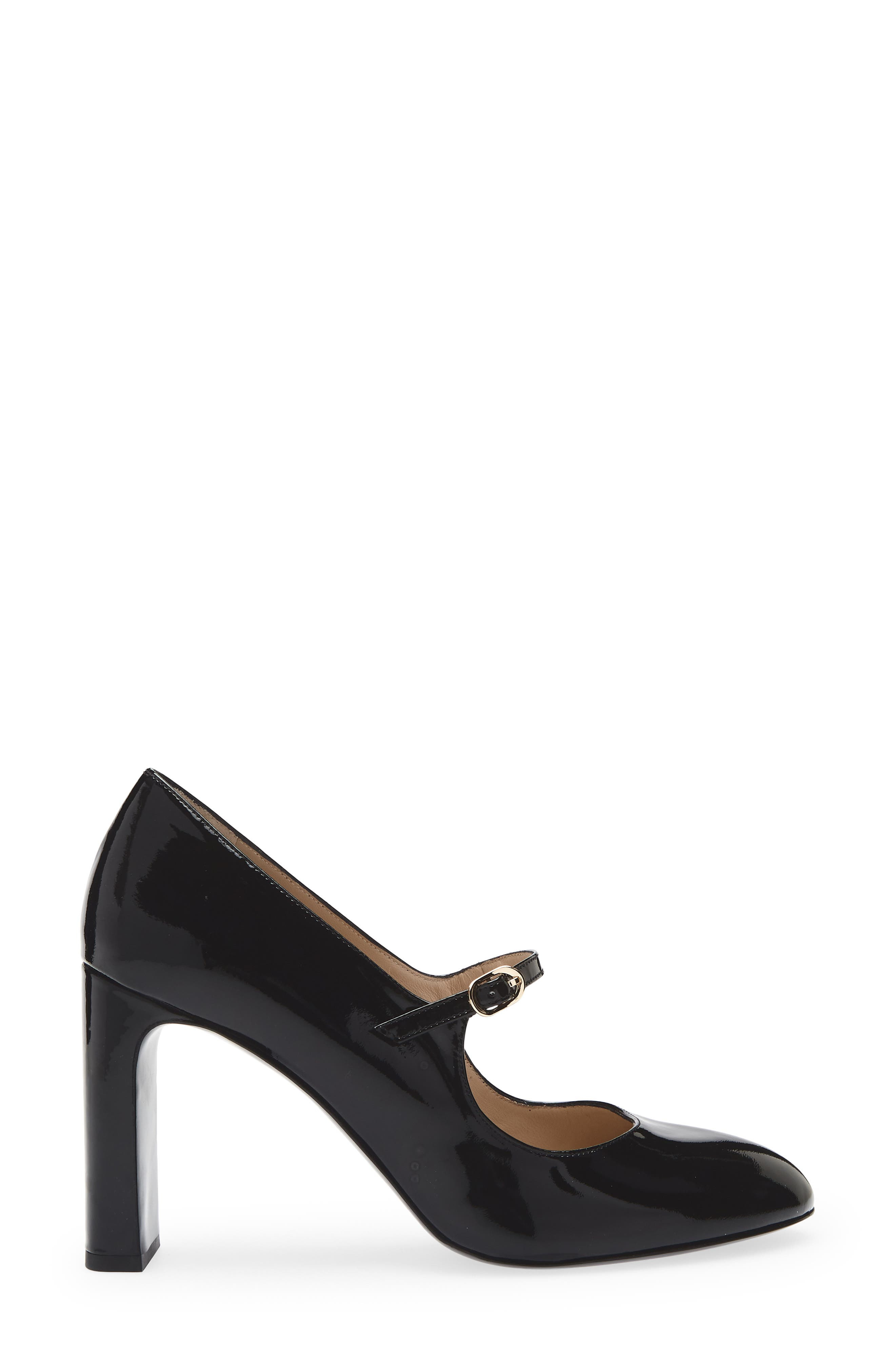 Stuart Weitzman Babette Mary Jane 85 Pump in Black at Nordstrom - 3