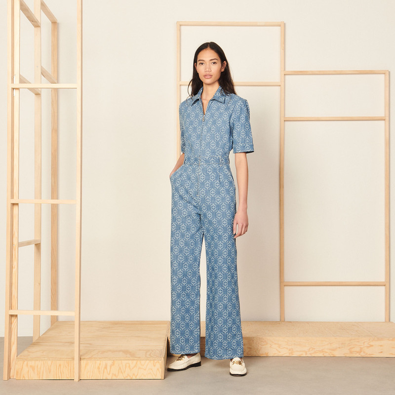 Sandro Denim jumpsuit outlook