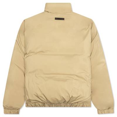 ESSENTIALS FEAR OF GOD ESSENTIALS QUILTED PULLOVER - OAK outlook