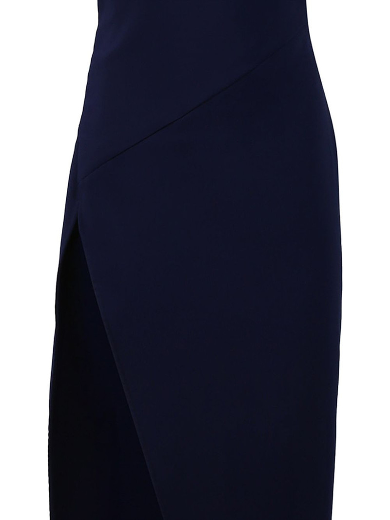 THE ATTICO chain-strap midi dress outlook