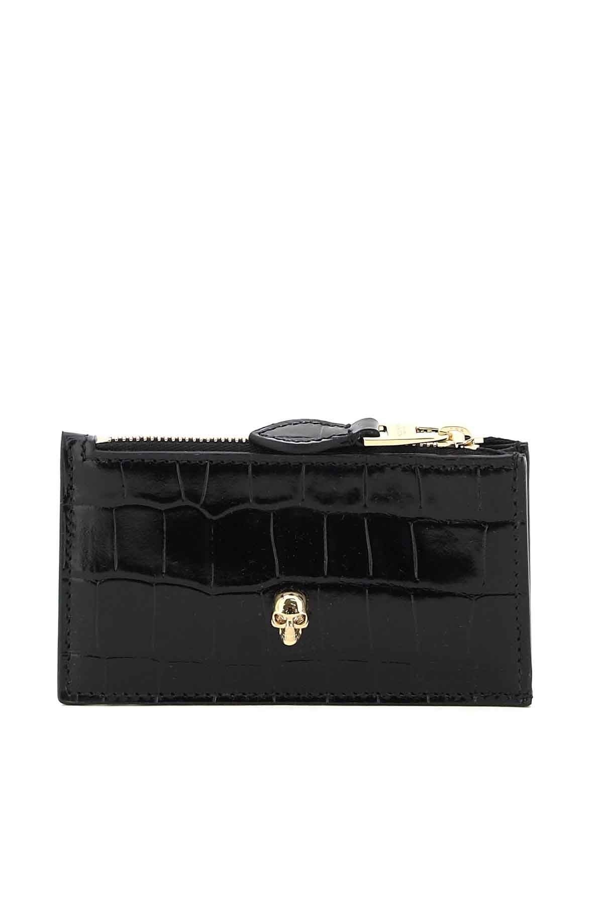 SKULL CARD HOLDER POUCH - 1