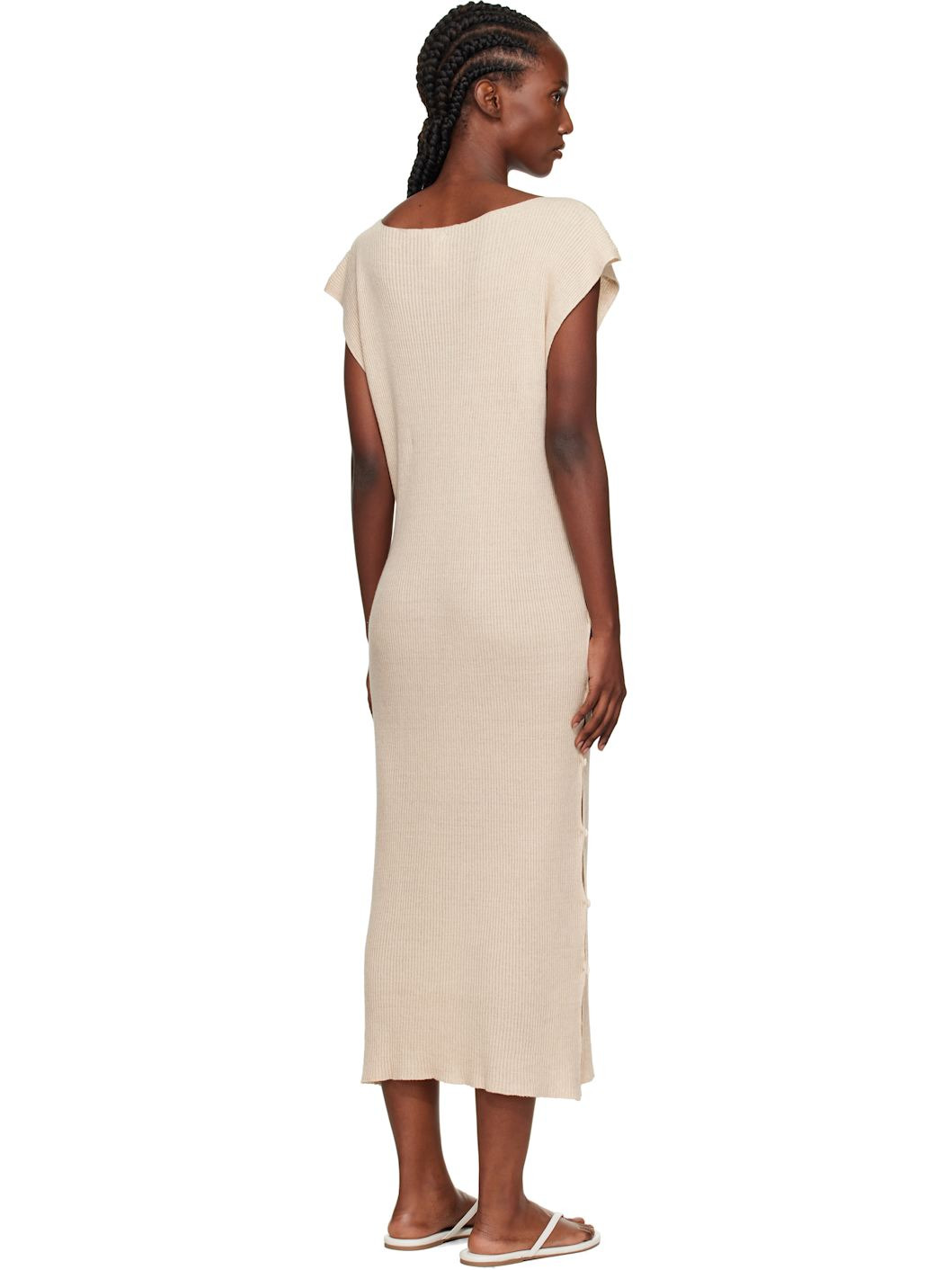 Beige Franca Maxi Dress - 3