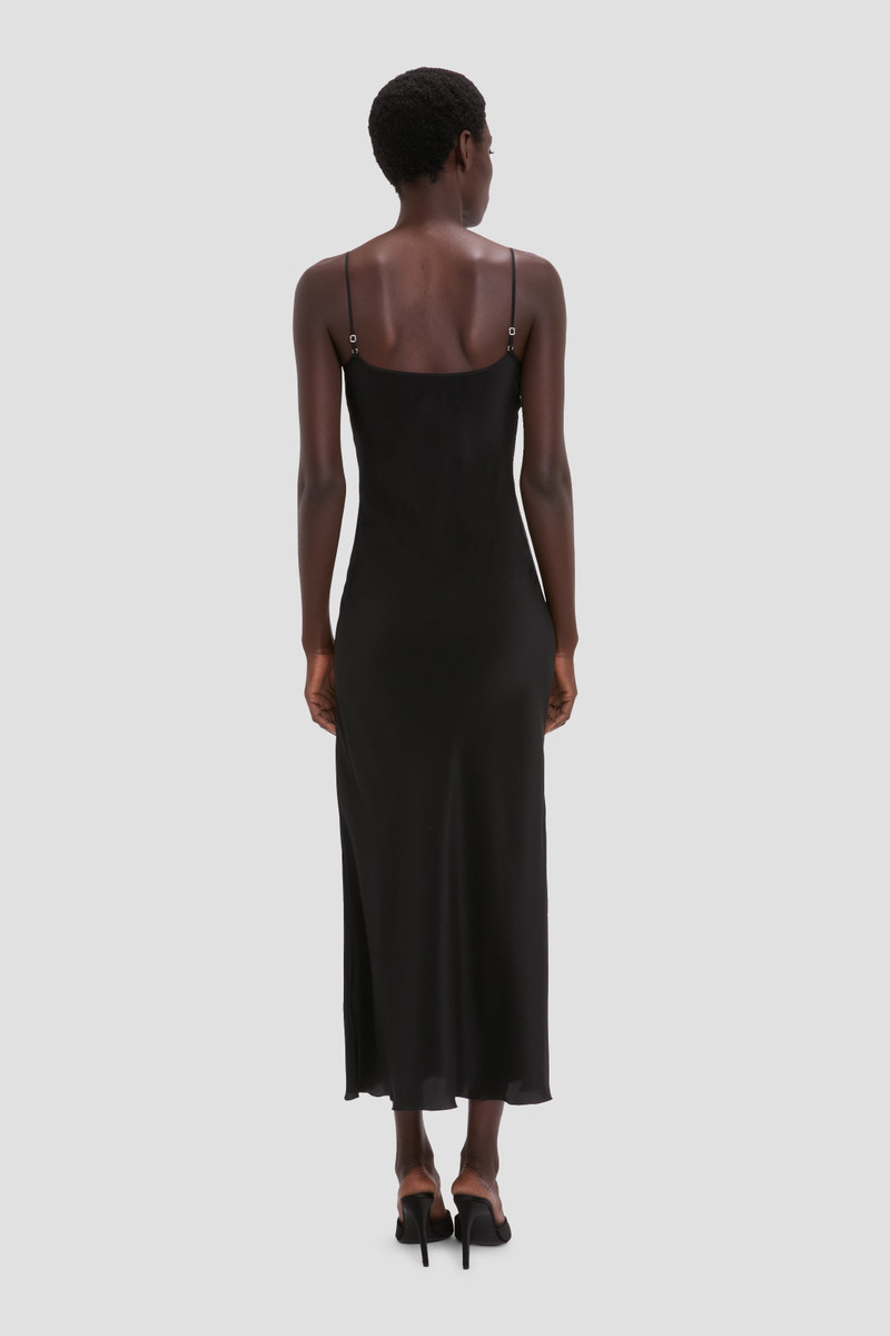 Cami Midi Dress In Black 5