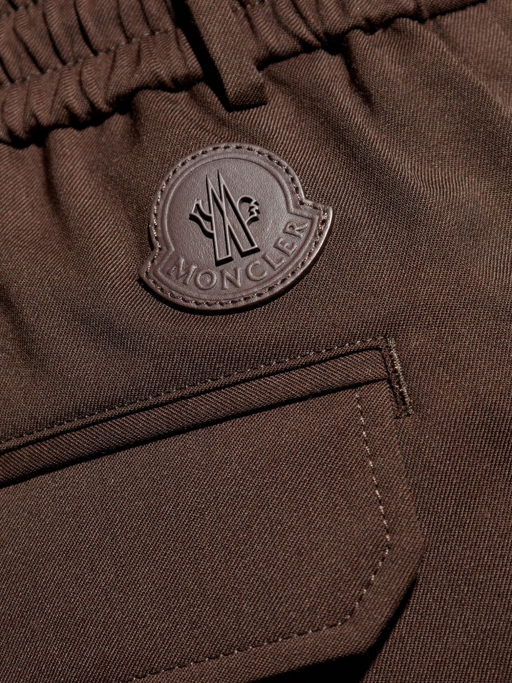 logo-patch trousers - 5