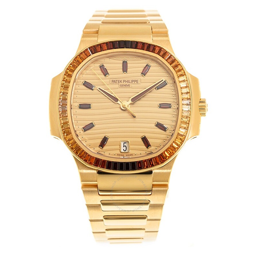 Patek Philippe Nautilus Rose Gold Automatic Rose Dial Ladies Watch 7118-1300R-001 - 3