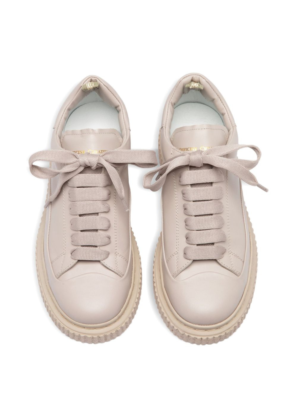 leather sneakers - 4