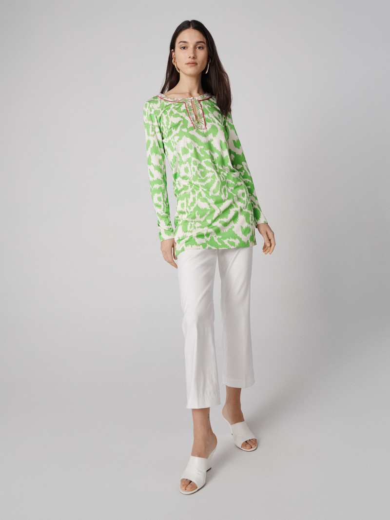 Reina Silk Jersey Dress 4