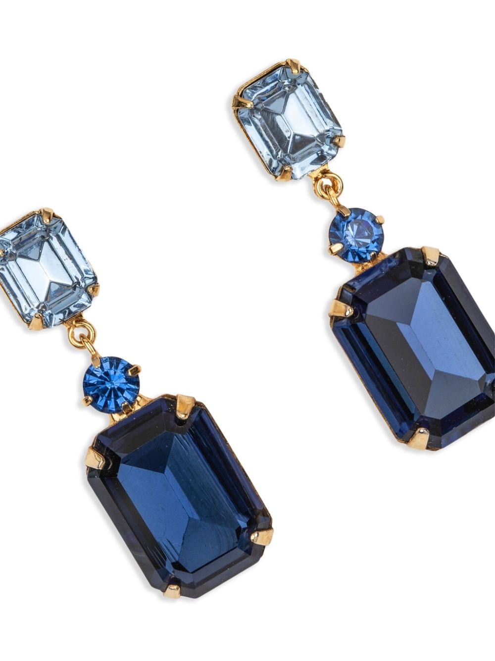 Justine rectangle earrings - 3