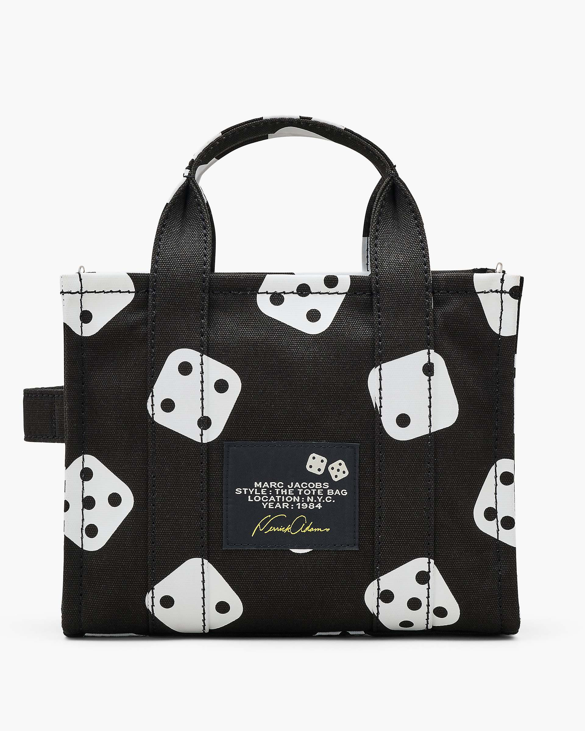 DERRICK ADAMS X MARC JACOBS CANVAS SMALL TOTE BAG - 3
