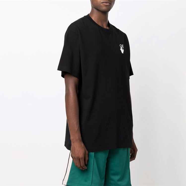 Off-White Degrade Arrow Over Tee 'Black/Multicolor' OMAA038F21JER0021084 - 6