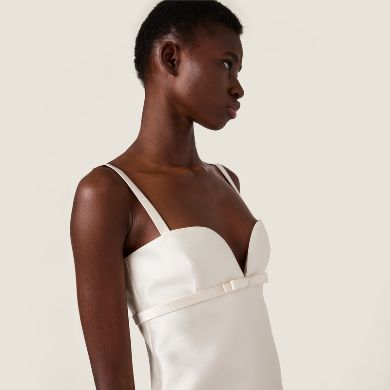 Silk and wool mini-dress 4