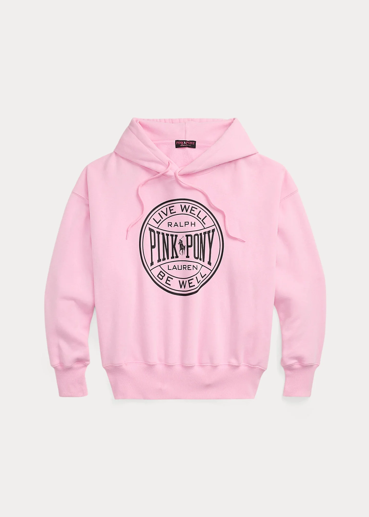 Pink Pony Logo Fleece Hoodie - 1