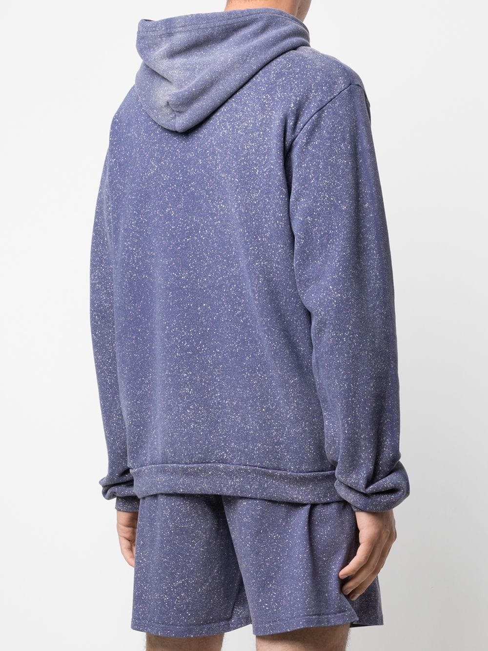 salt-wash cotton hoodie - 4