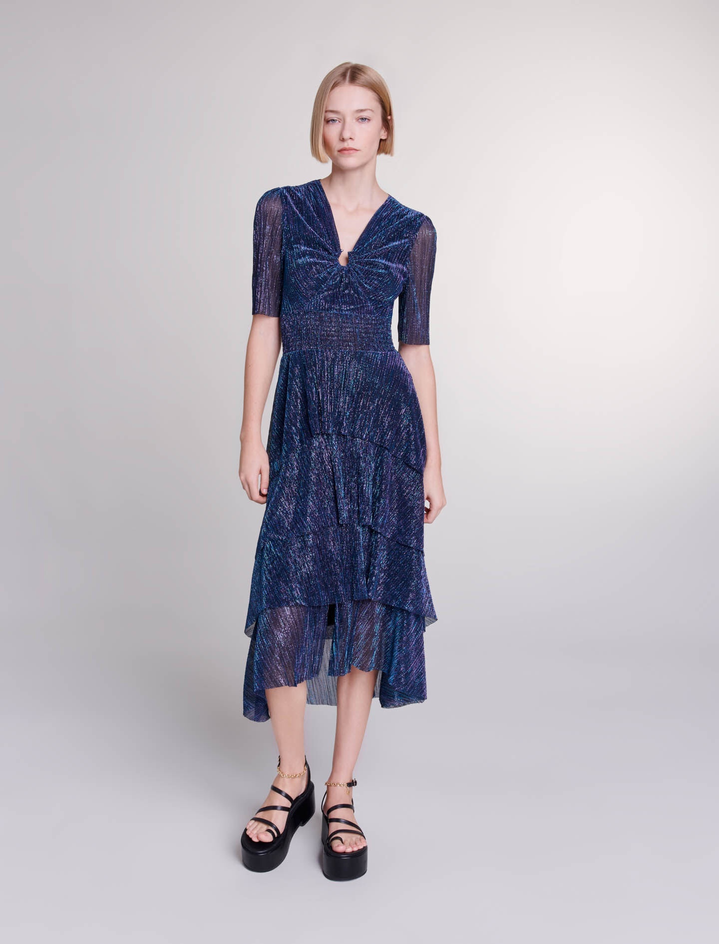 Ruffled maxi dress - 2