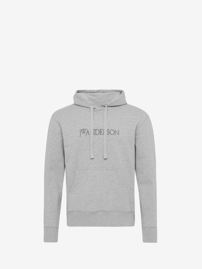 LOGO EMBROIDERY HOODIE - 1