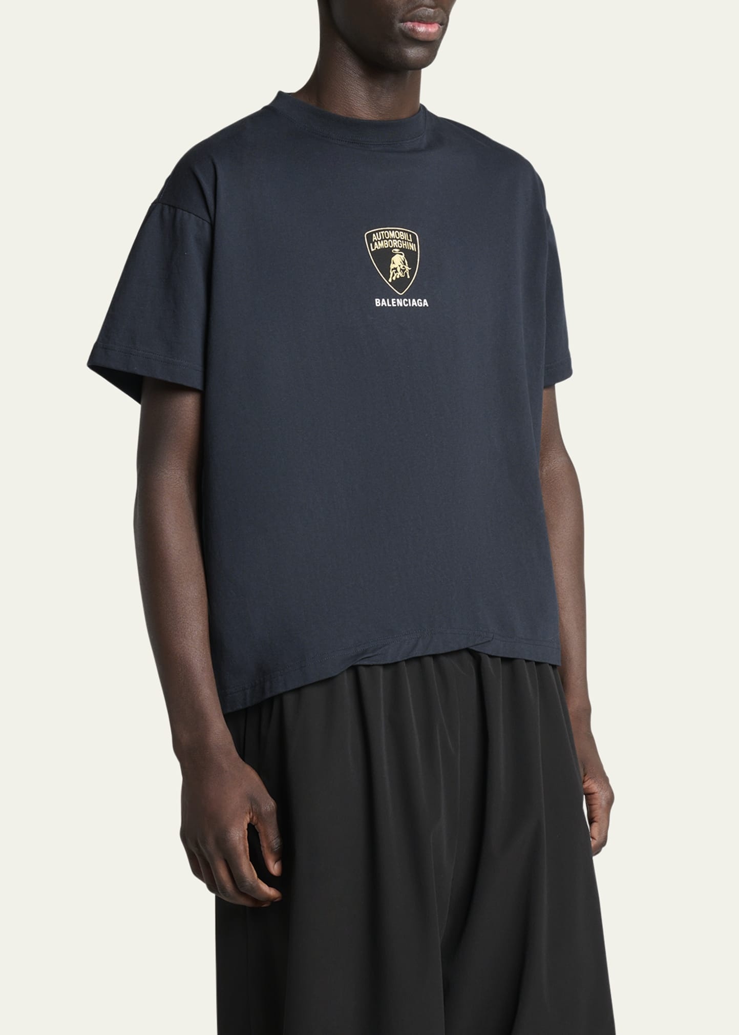 Men's Balenciaga x Automobili Lamborghini Printed T-Shirt - 4
