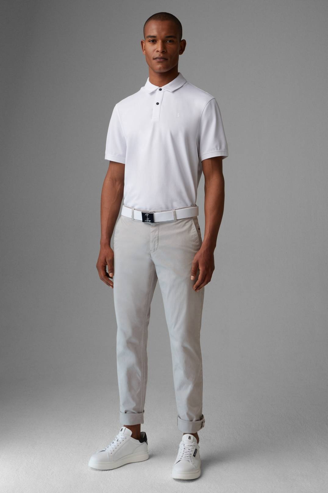 NIKO CHINOS IN LIGHT GRAY - 4