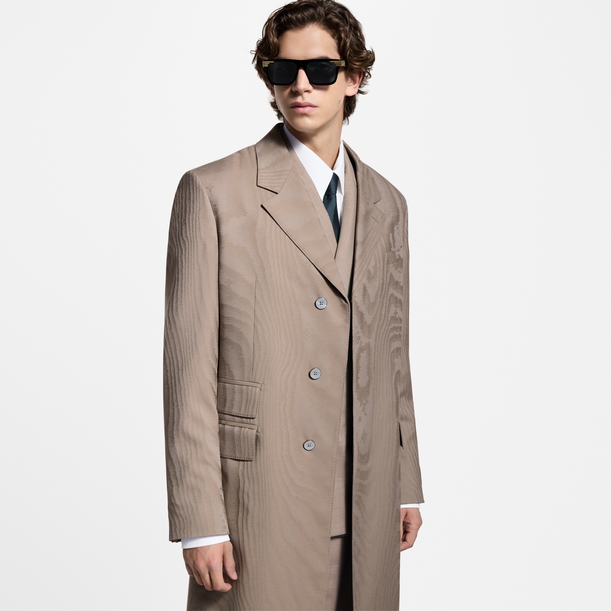 Jacquard Unlined Coat - 2