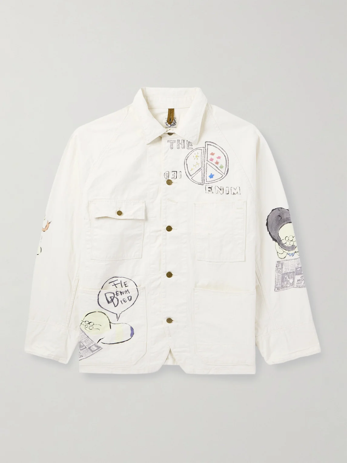 Cactus Beer Printed Cotton-Twill Jacket - 1