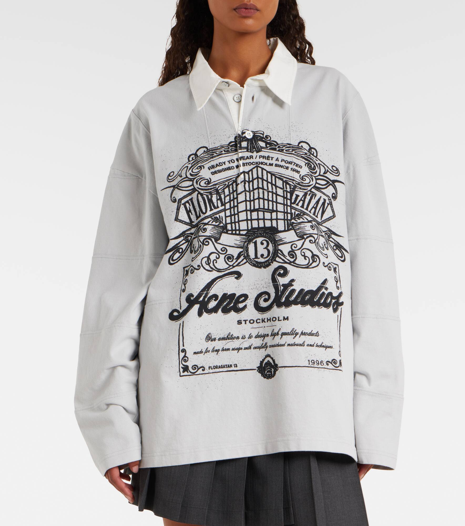 Logo cotton sweatshirt - 6