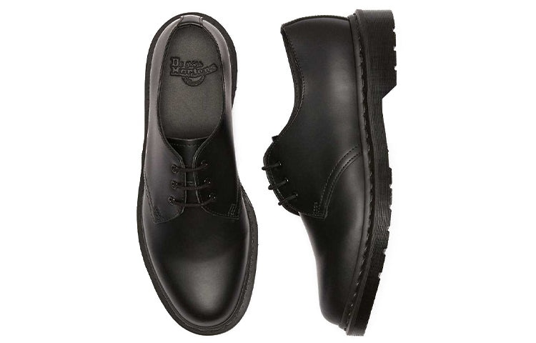 Dr. Martens 1461 Mono Smooth Leather Oxford Shoes 'Black' 14345001 - 3