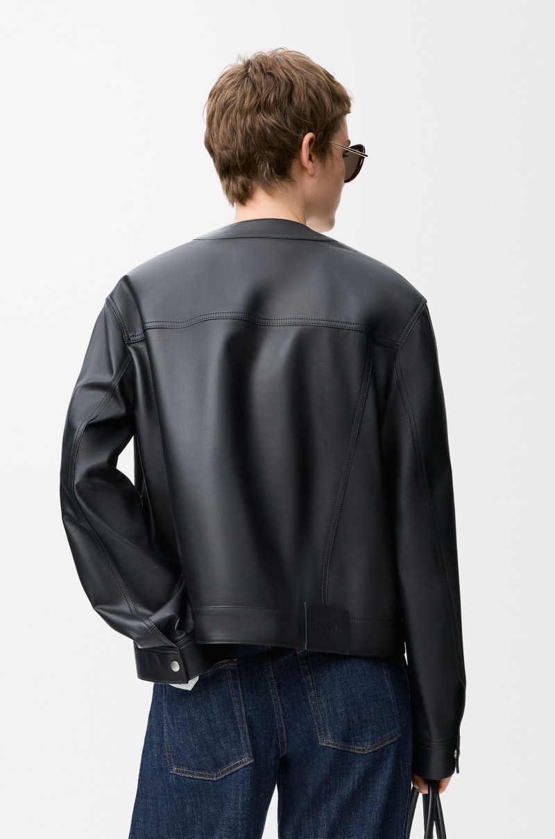 Cardigan in nappa lambskin 4