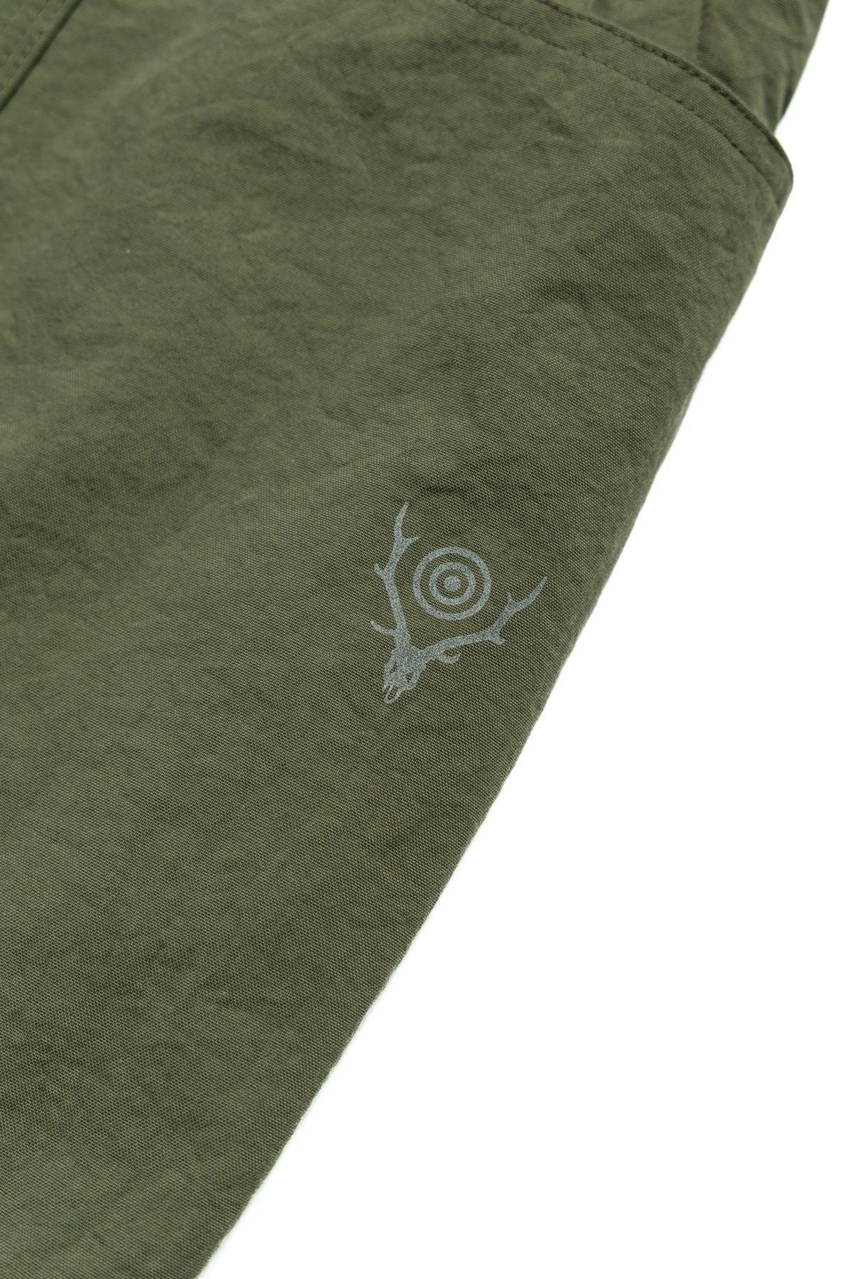 Belted C.S. Pant Nylon Oxford - Olive - 7