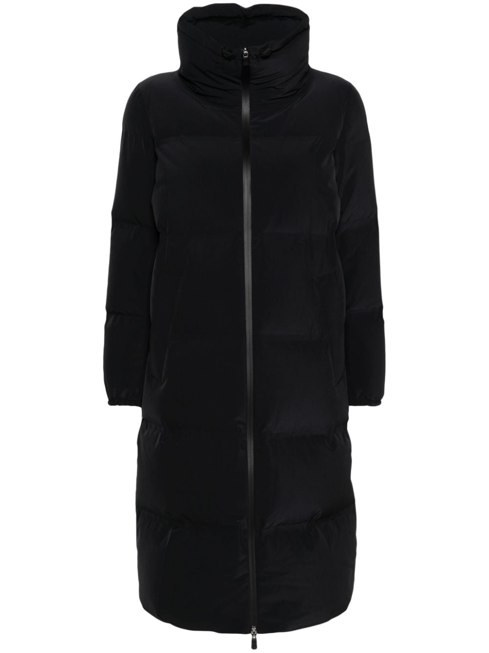 zip-up padded coat - 2