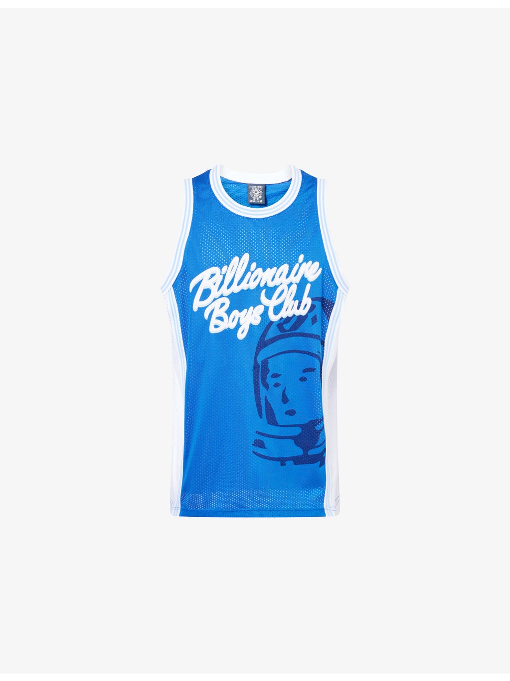 Script Logo Crewneck Woven Top - 1