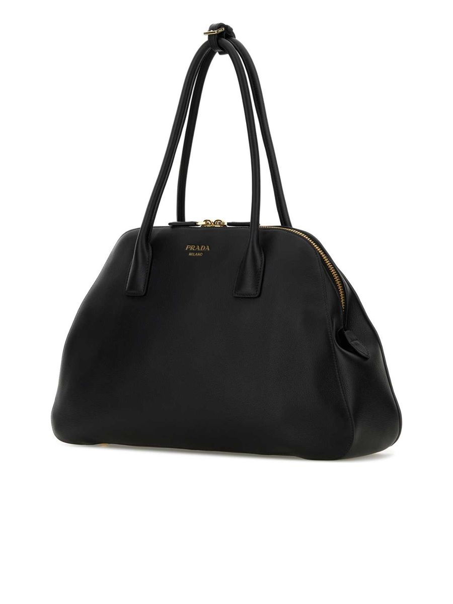 Medium Leather Shopping Bag - 2