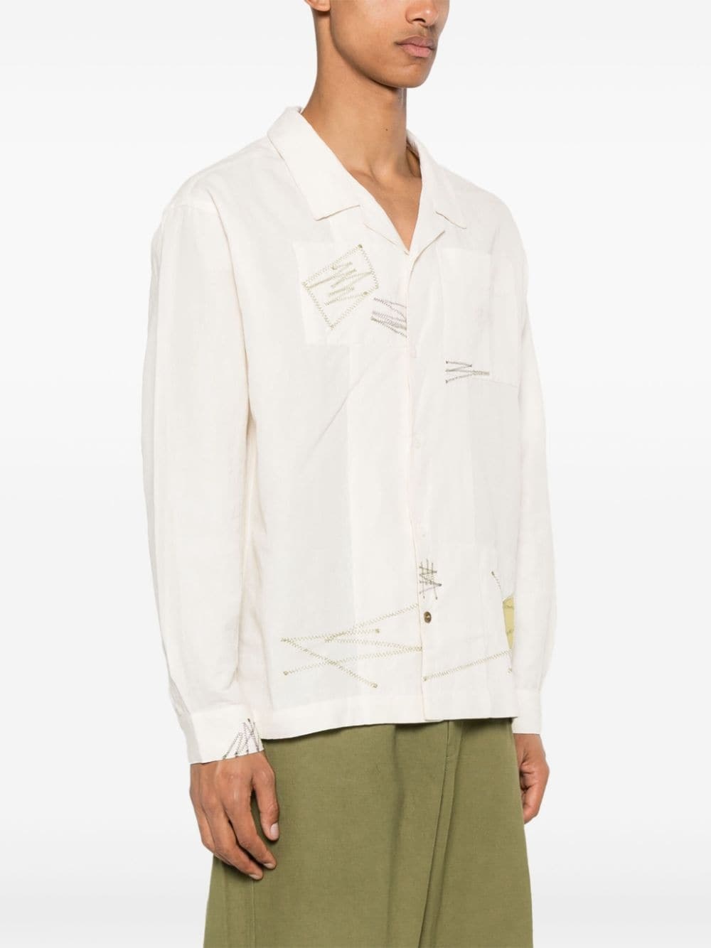 Greetings embroidered shirts - 4