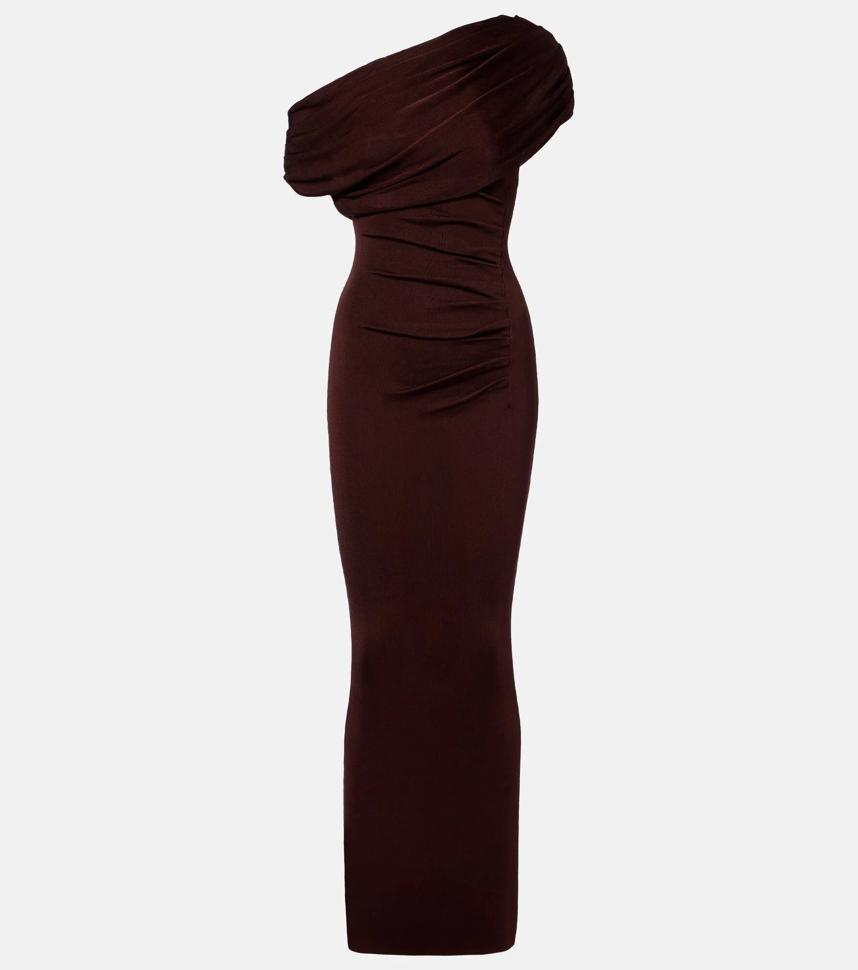 Draped ruched gown - 1