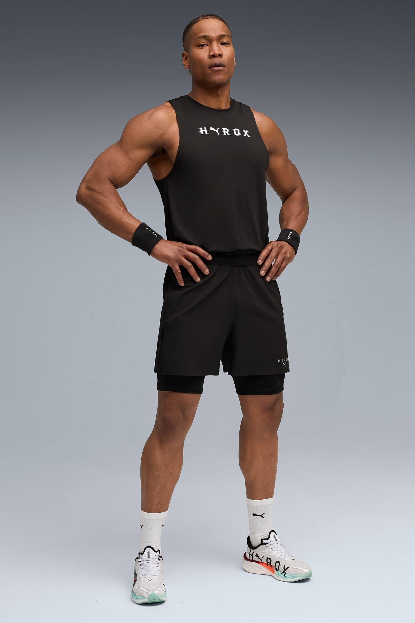 PUMA x HYROX 2in1 Training Shorts Men - 5