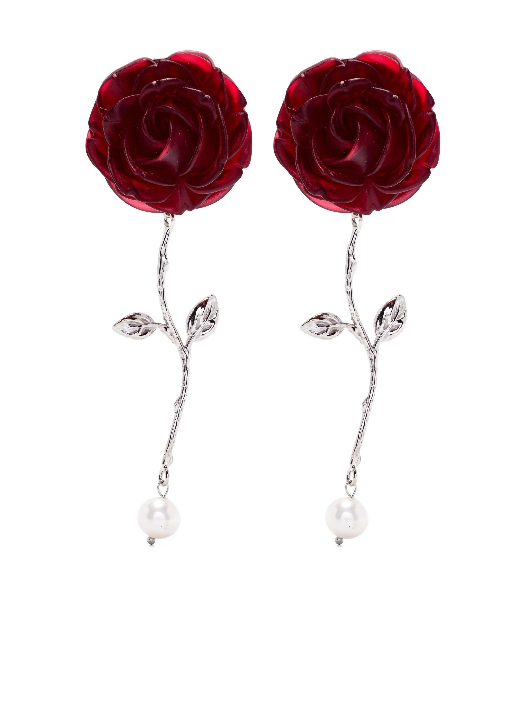 Magda Butrym Rose-pearl Earrings - 1