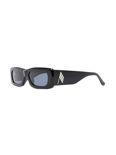 LINDA FARROW x The Attico rectangular frame sunglasses outlook