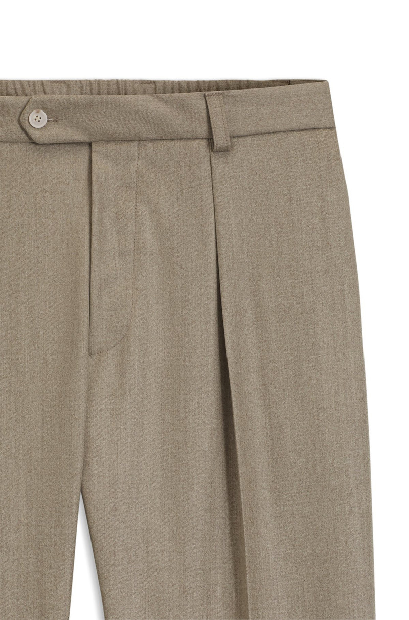 BECKHAM X BOSS RELAXED-FIT TROUSERS IN VIRGIN WOOL 6