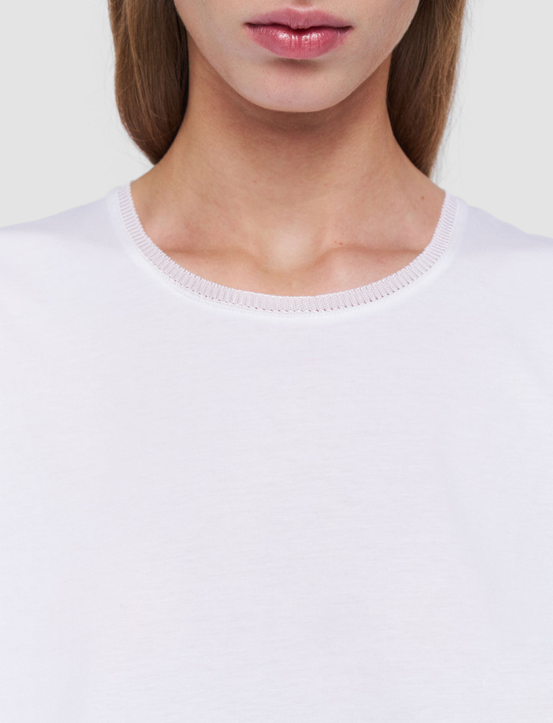 Cotton Silk Jersey T-Shirt 5