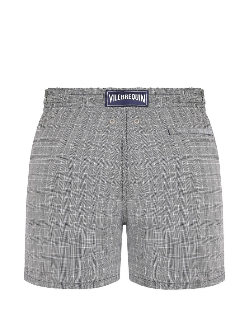 Vilebrequin prince of wales-check swim shorts outlook