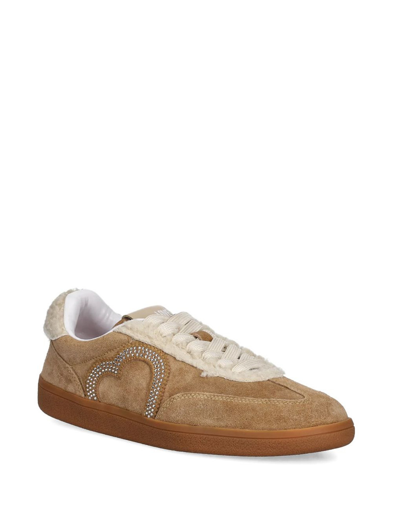 Moschino heart-appliqué sneakers outlook