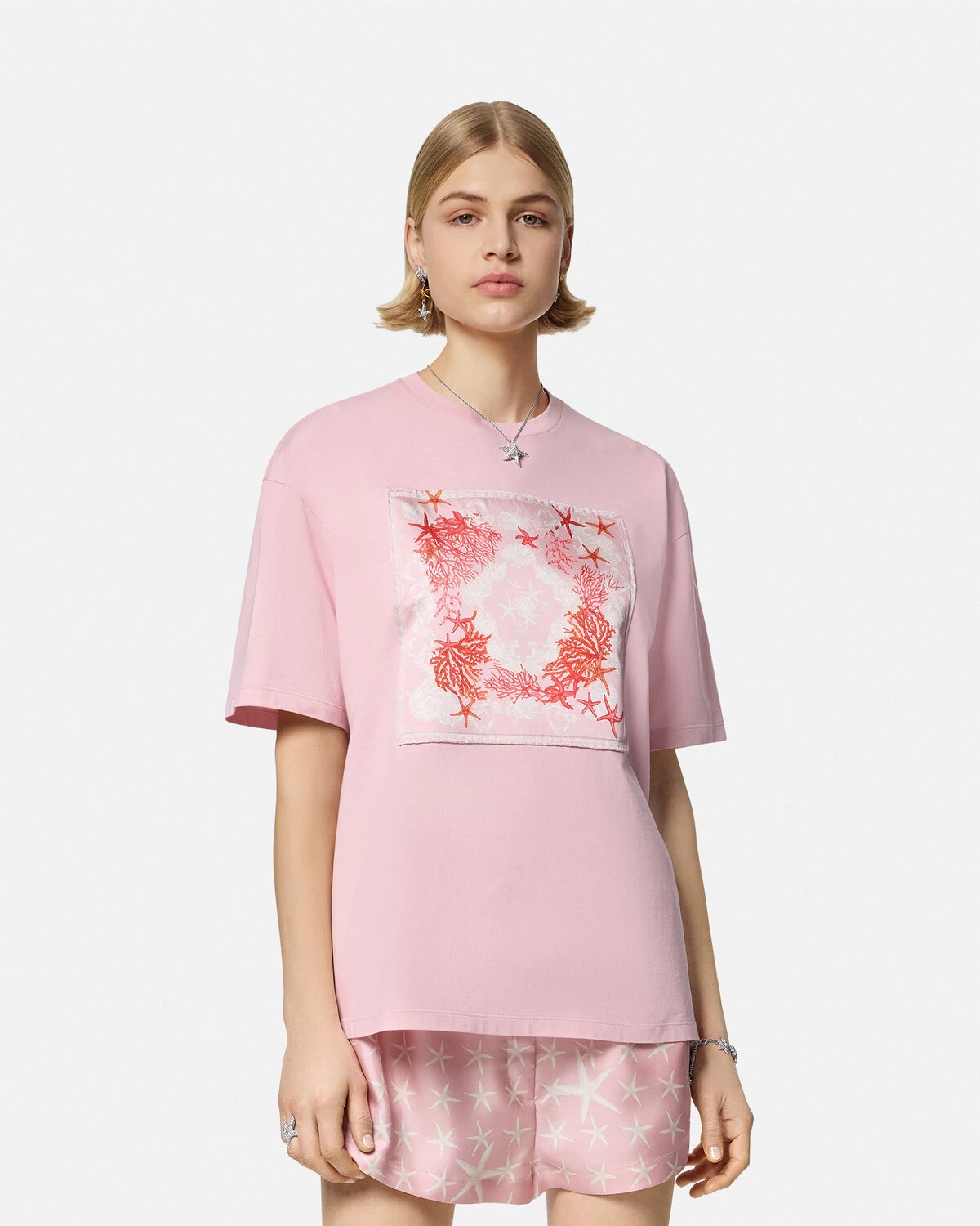 Barocco Sea Oversized T-Shirt - 4