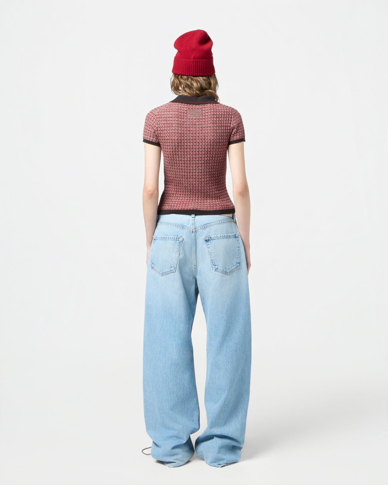 Chevron Shrunken Polo - 7