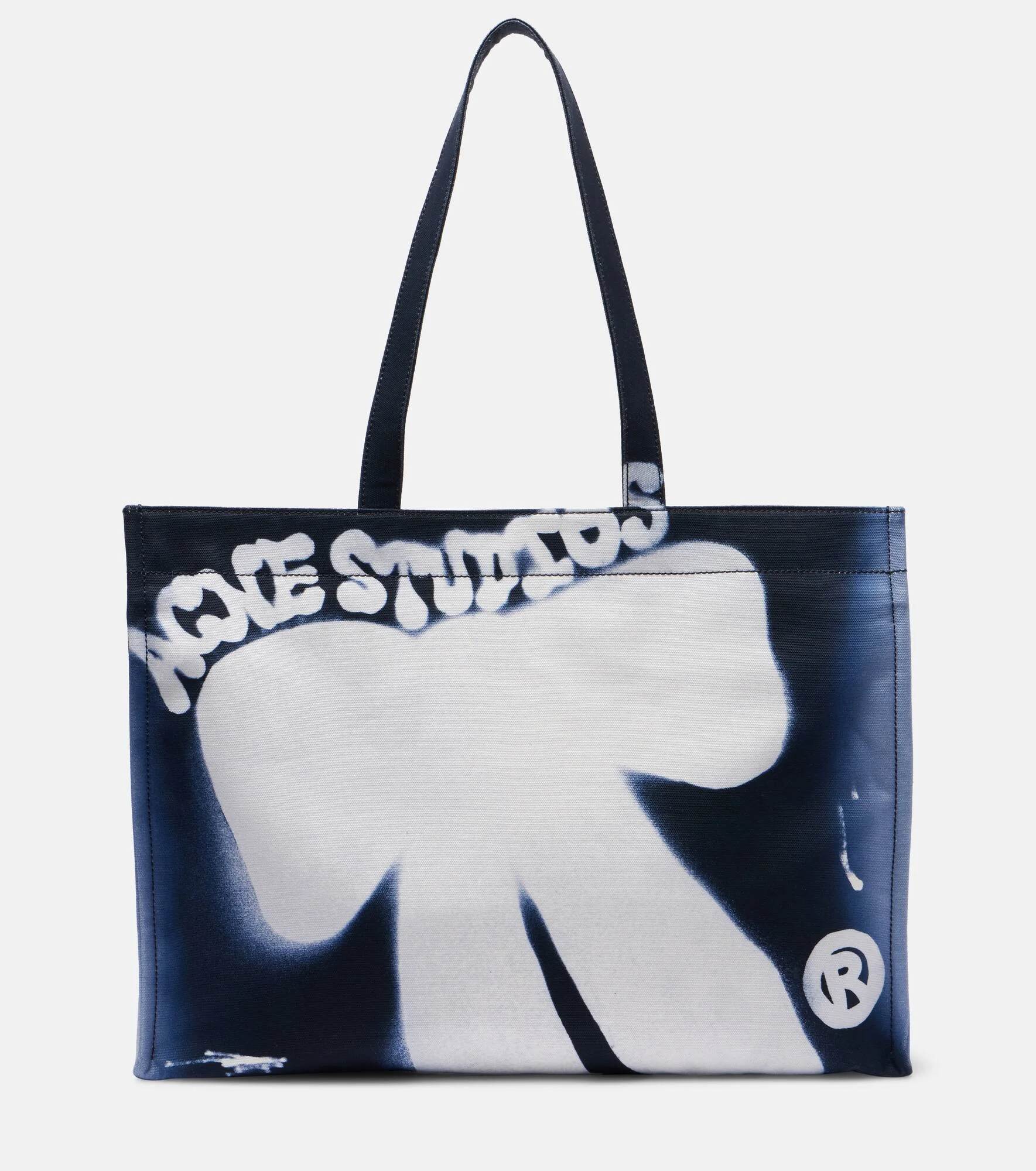Logo canvas tote bag - 1