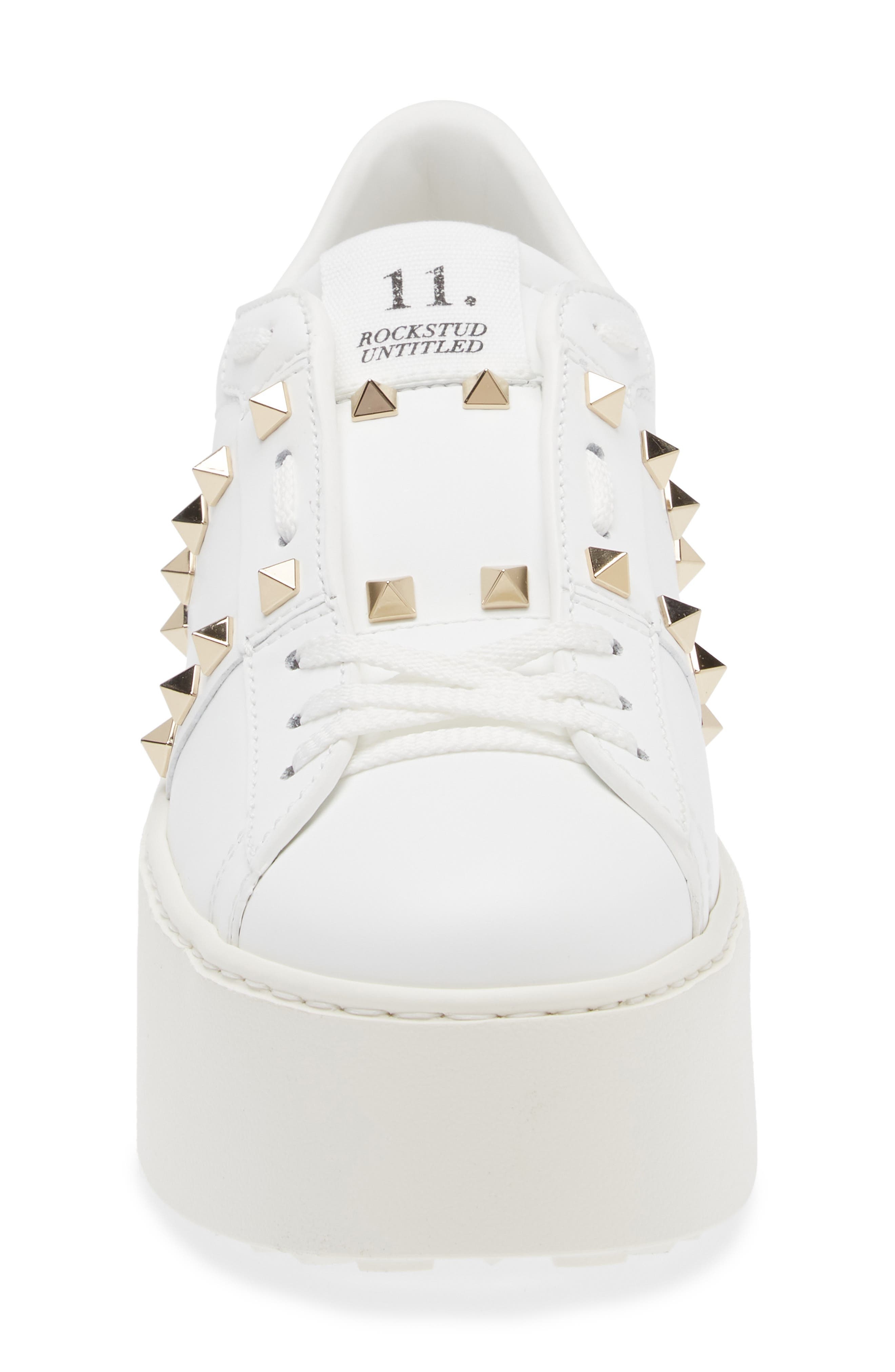 Rockstud Untitled Platform Sneaker - 4
