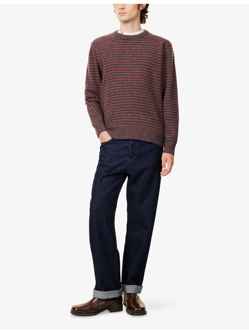 Paul Smith Striped Crewneck Wool Jumper outlook