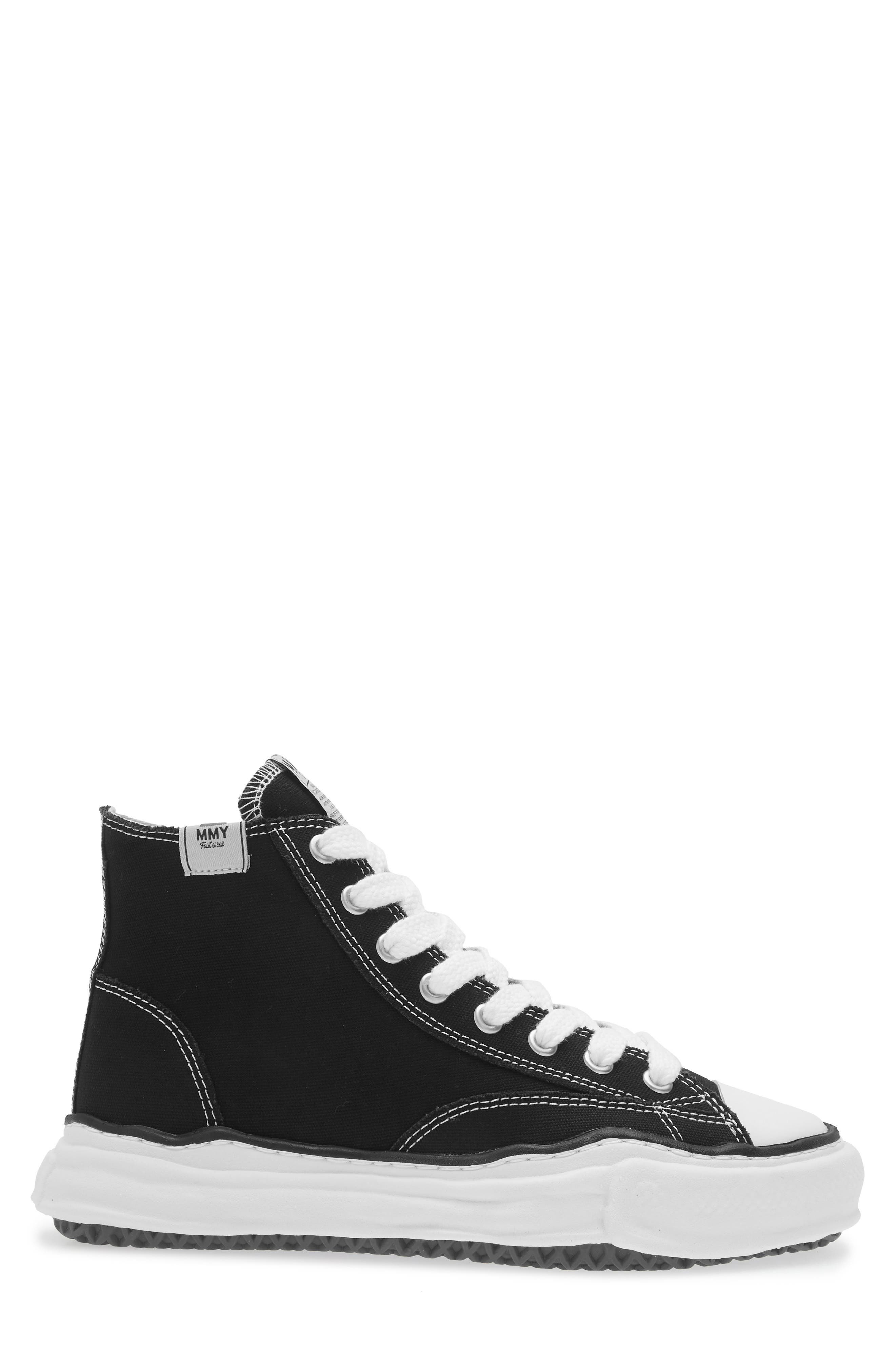 Maison MIHARA YASUHIRO Peterson High Top Sneaker in Black at Nordstrom - 3