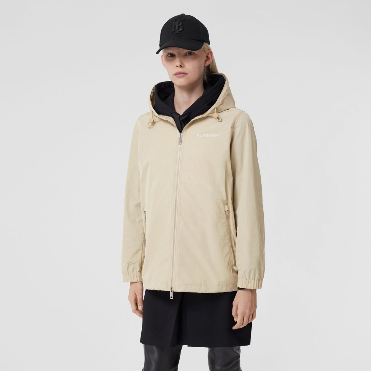 Horseferry Square Print Cotton Blend Hooded Jacket - 6